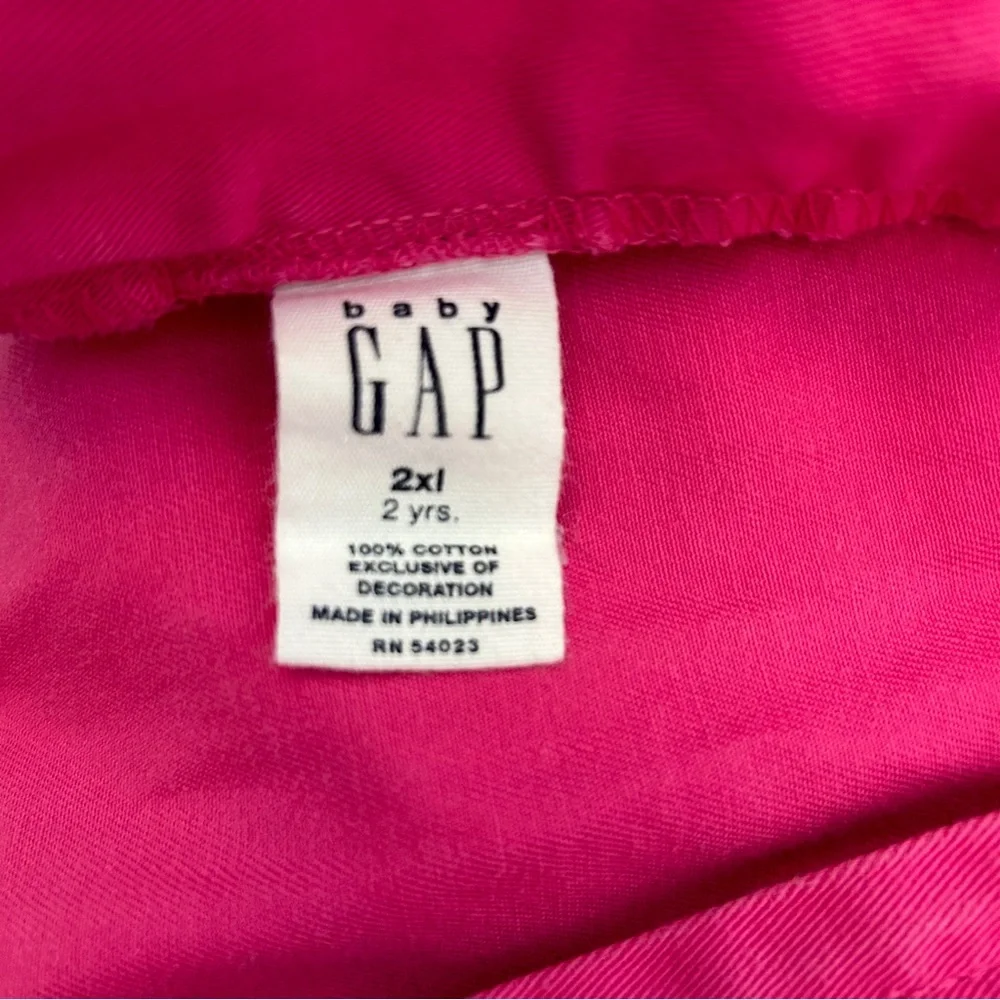 Vintage Y2K Baby Gap Pink Cotton Dress